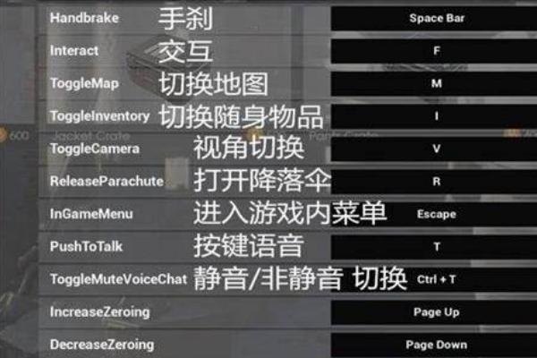 绝地求生操作