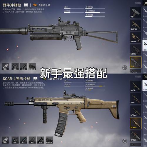 绝地求生枪械